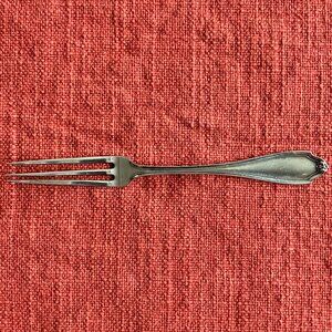 Whiting Mfg. STRATFORD Sterling Silver Strawberry Fork Approx 4 3/8" No monogram